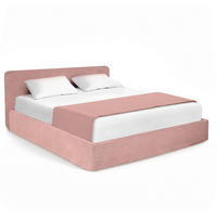 POLSTERBETT - Mauve, Textil (140/200cm) - home24