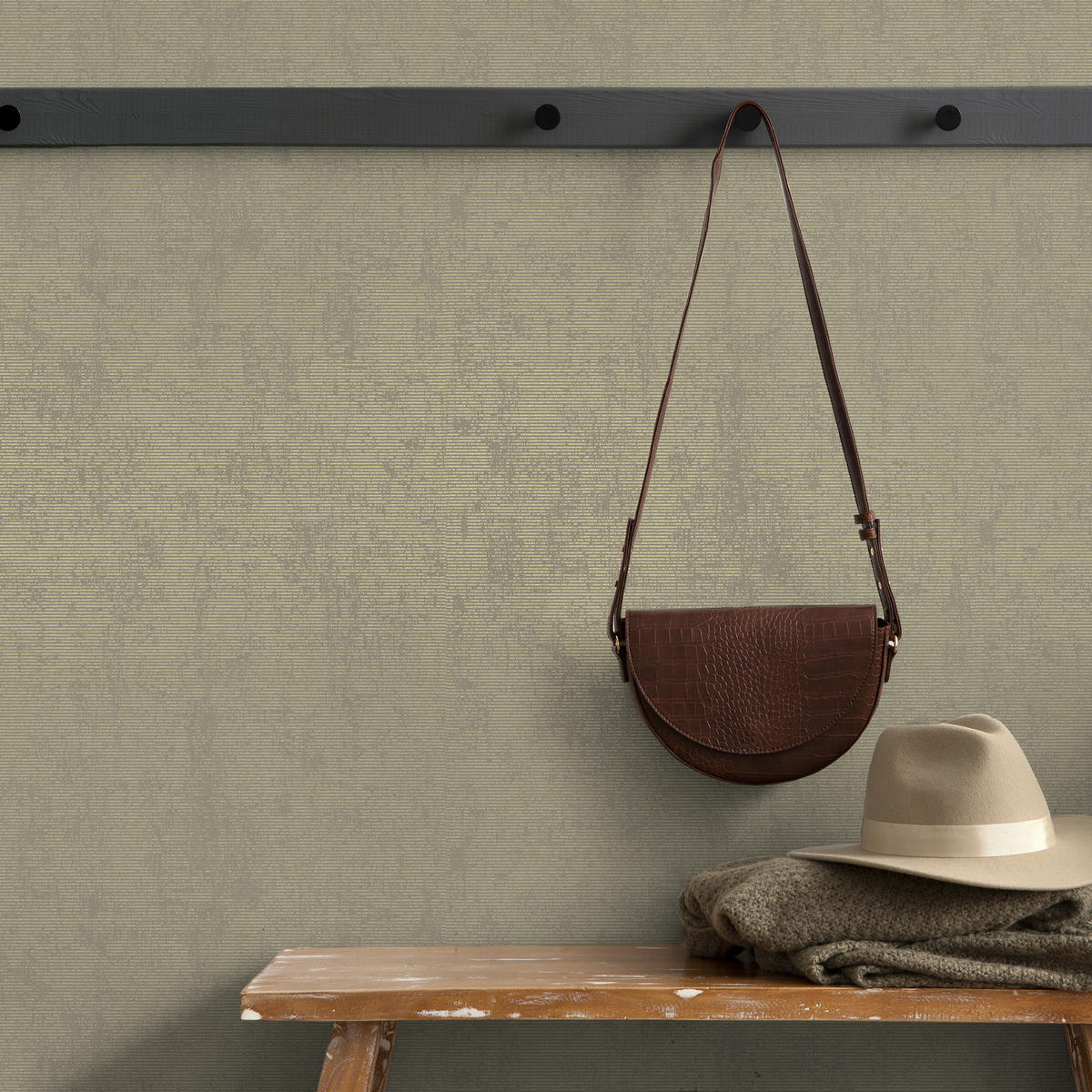 TAPETE Ashanti - Beige, Papier/Kunststoff (53/1000cm) - Superfresco Easy