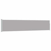 SEITENMARKISE Ausziehbare 100/500 Cm Grau - Grau, Textil (100/500cm) - vidaXL