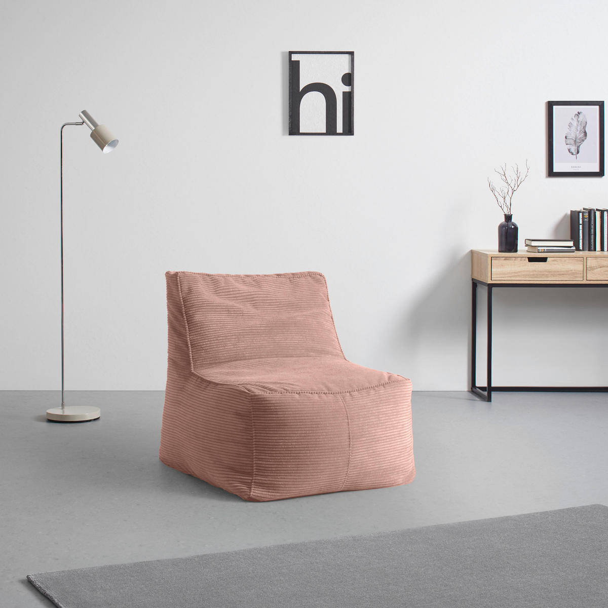 SITZSACK Caroline Rosa - Rosa, Textil (84/75/88cm) - Mömax