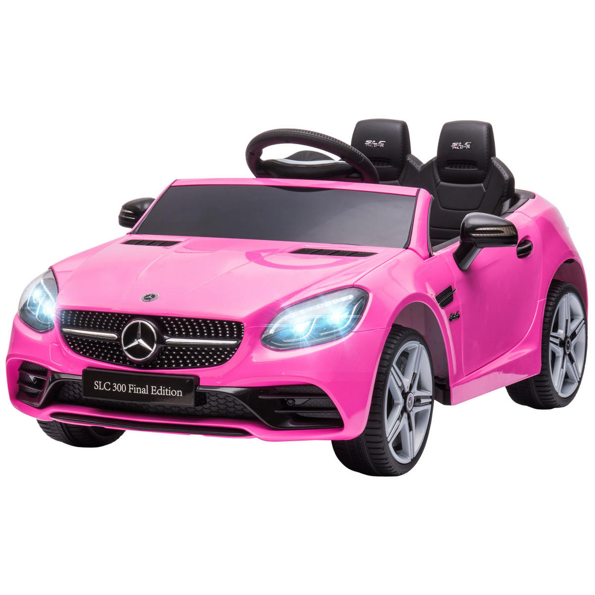ELEKTRO-KINDERAUTO DE-13053 2,4G Fernbedienung Rosa - Pink, Kunststoff (107/62.5/44cm) - ComfortXL