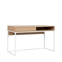 SCHREIBTISCH Aidan Natürlich 120 cm x 78 cm - Naturfarben, Holzwerkstoff (50/120/78cm) - Klast Home