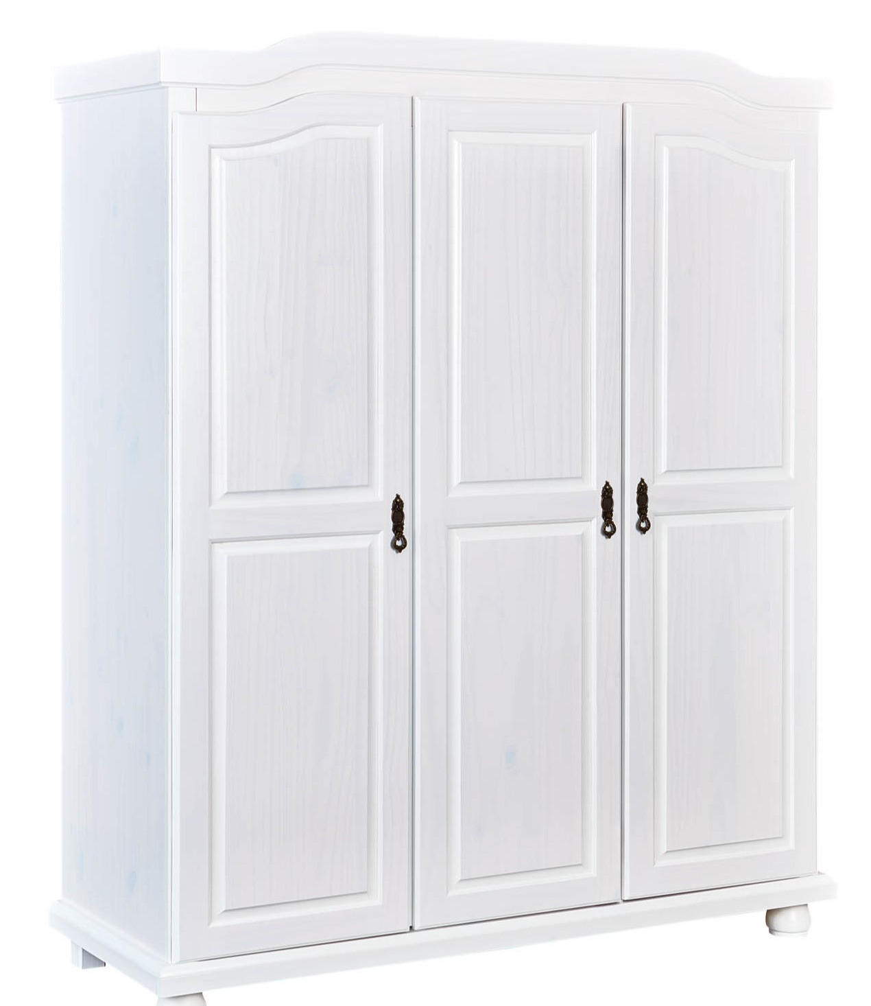 KLEIDERSCHRANK weiß - Weiß, Holzwerkstoff (150/180/56cm) - ebuy24