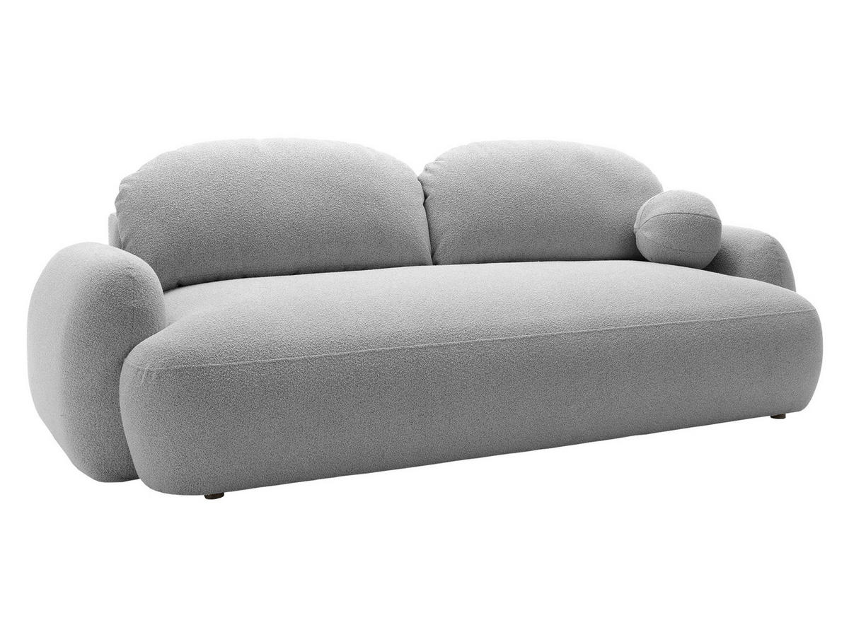 SCHLAFSOFA Mayo - Hellgrau/Schwarz, Holzwerkstoff/Kunststoff (256/85/115cm) - MIRJAN24