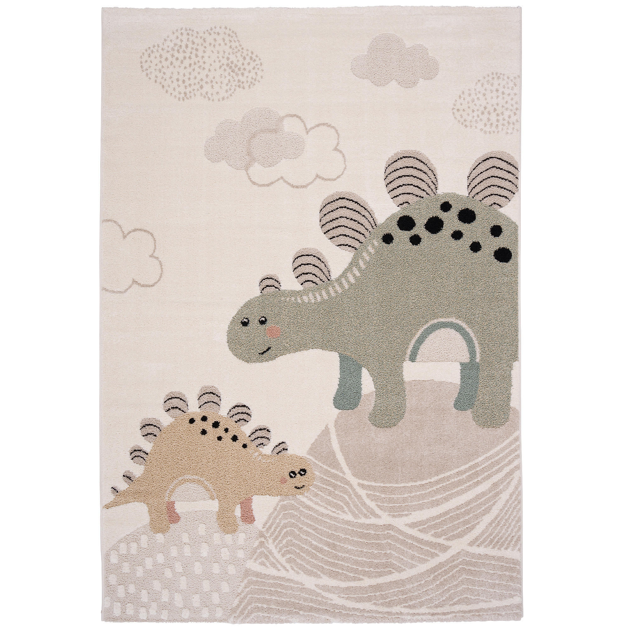 KINDER TEPPICH HAPPY KIDS - Mintgrün, Textil (80/150cm) - Pergamon
