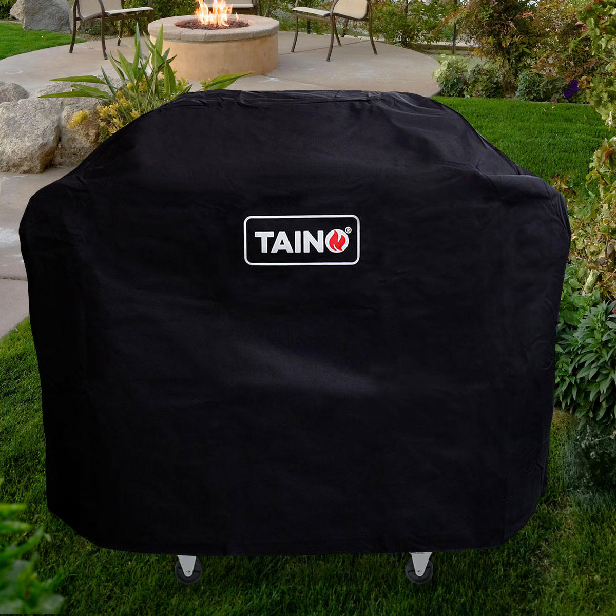 GASGRILL Set RED 4+1 - Schwarz, Metall (135/114/54cm) - TAINO