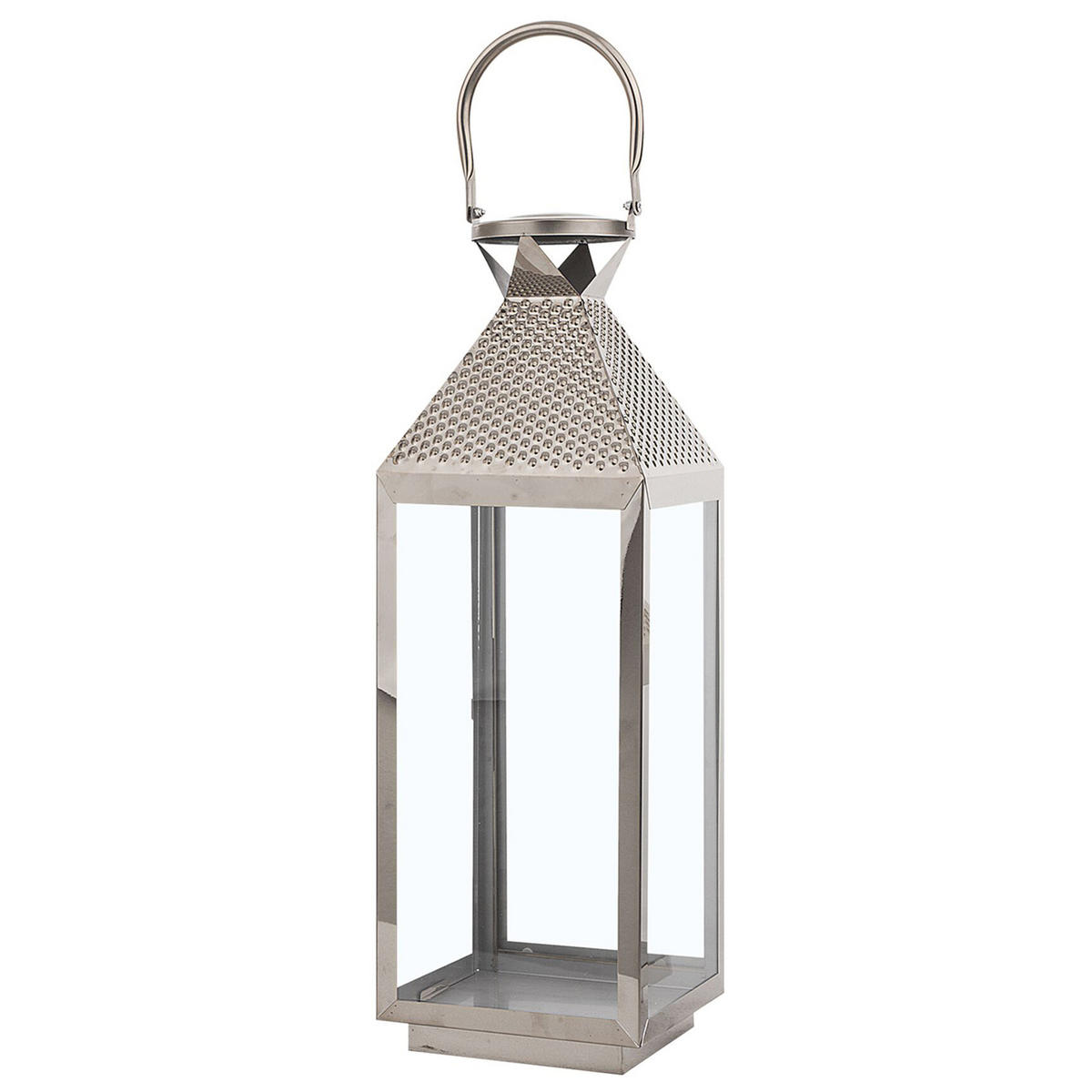 FELINAR oțel inoxidabil 55 cm argintiu Bali - argintiu, metal (18/55/18cm) - Beliani