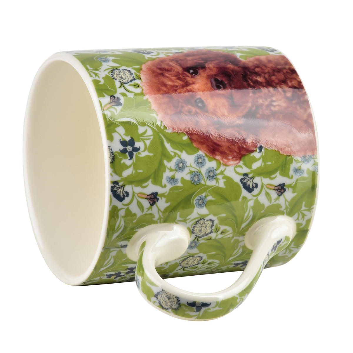 HRNEK NOYA, porcelán - zelená barva, keramika (0.38L) - Mondex