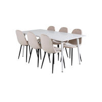 TISCHGRUPPE Beige - Beige, Holzwerkstoff (90/75/180cm) - ebuy24