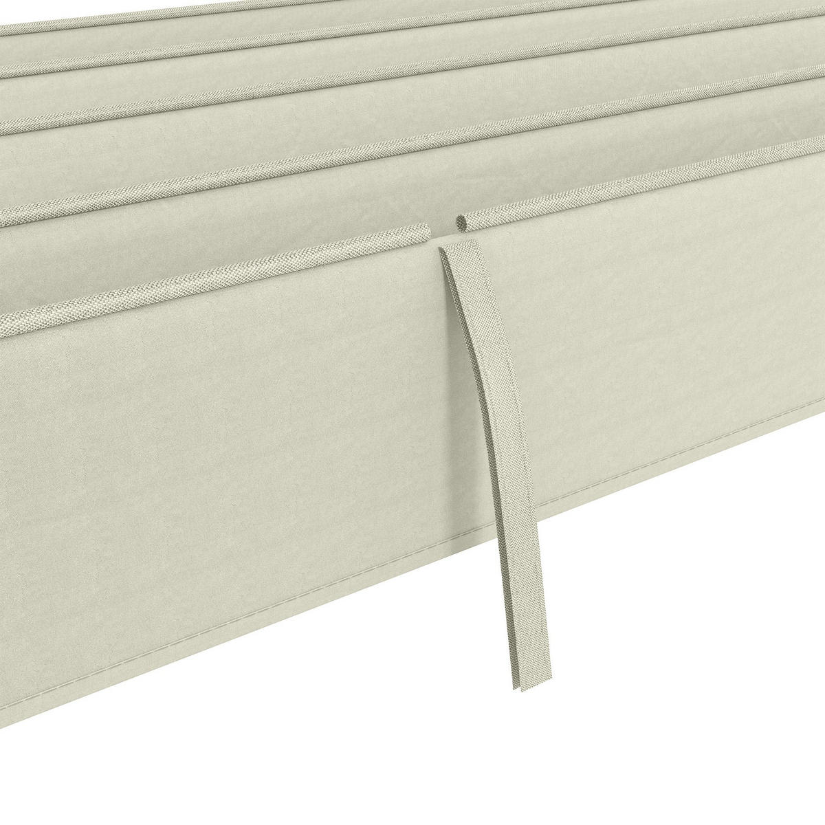 ERSATZDACH für 2,85 x 2 m - Creme, Kunststoff (245/23/286cm) - Outsunny