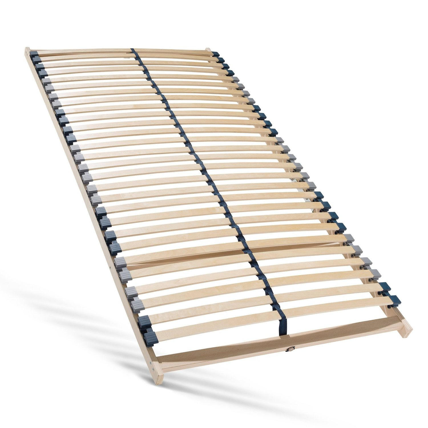 LATTENROST - 80x200 cm, aus Buchen- & Birkenholz, 7 Zonen - Buchefarben/Braun, Holz (80/200cm) - Sleepneo