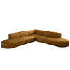 ECKSOFA Designer Corner MODENA stoff Poso, viele Farben Senffarbe - Honig, Holzwerkstoff (285/285cm) - Kaiser Möbel