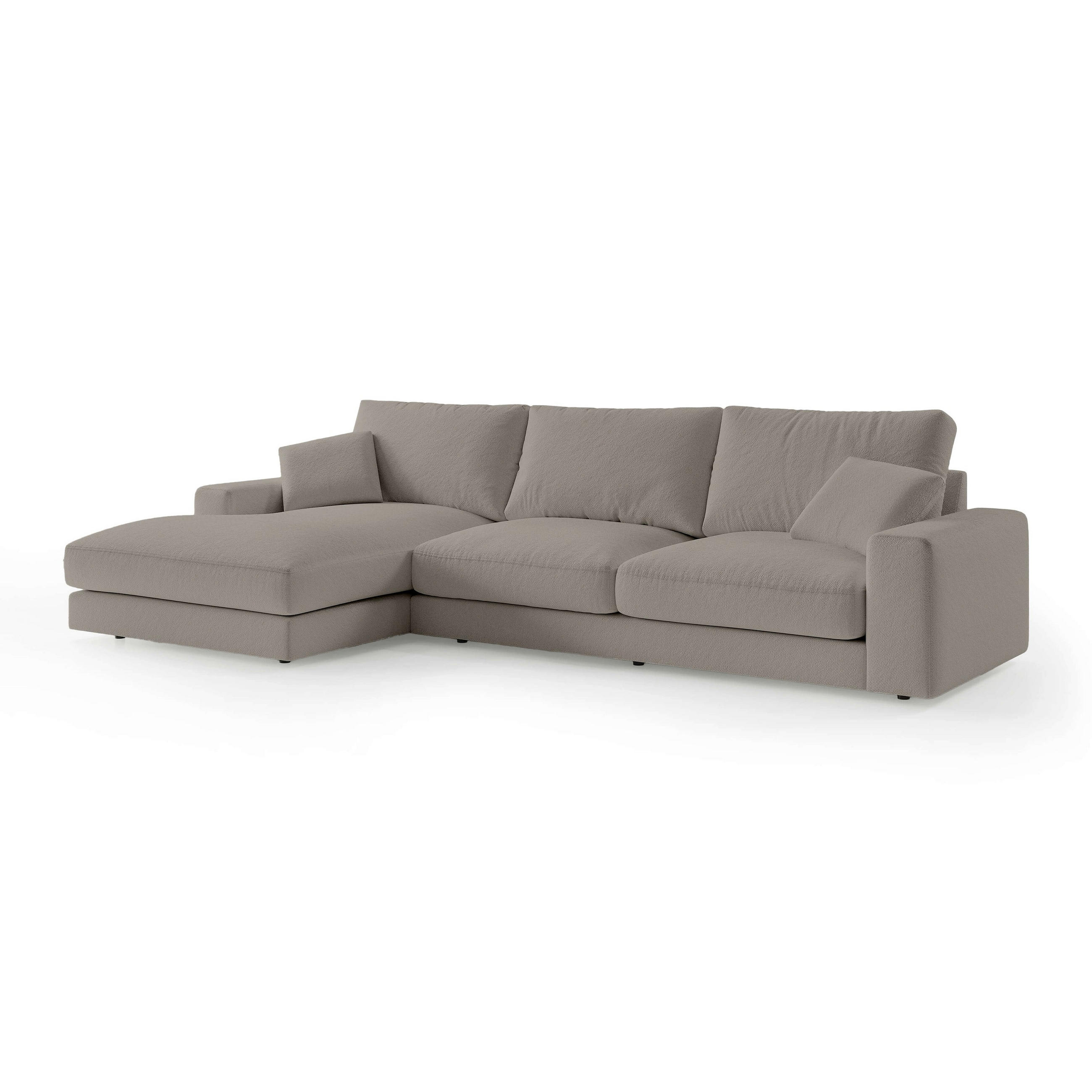 Pillovely Ecksofa Mehrfarbig 332x92x169 cm