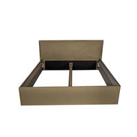POLSTERBETT bali Toffee 140 x 200 x 40 cm Stauraum Ohne Matratze und Lattenrost - Beige, Holz (140/200cm) - Halmon Schlafkomfort Betten 