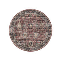 VINTAGE-TEPPICH George waschbar ø 160 cm rund - Multicolor, Kunststoff (160/160cm) - benuta