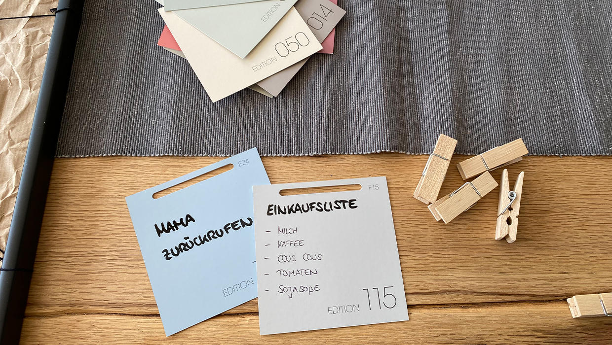 DIY Memoboard - Notizen