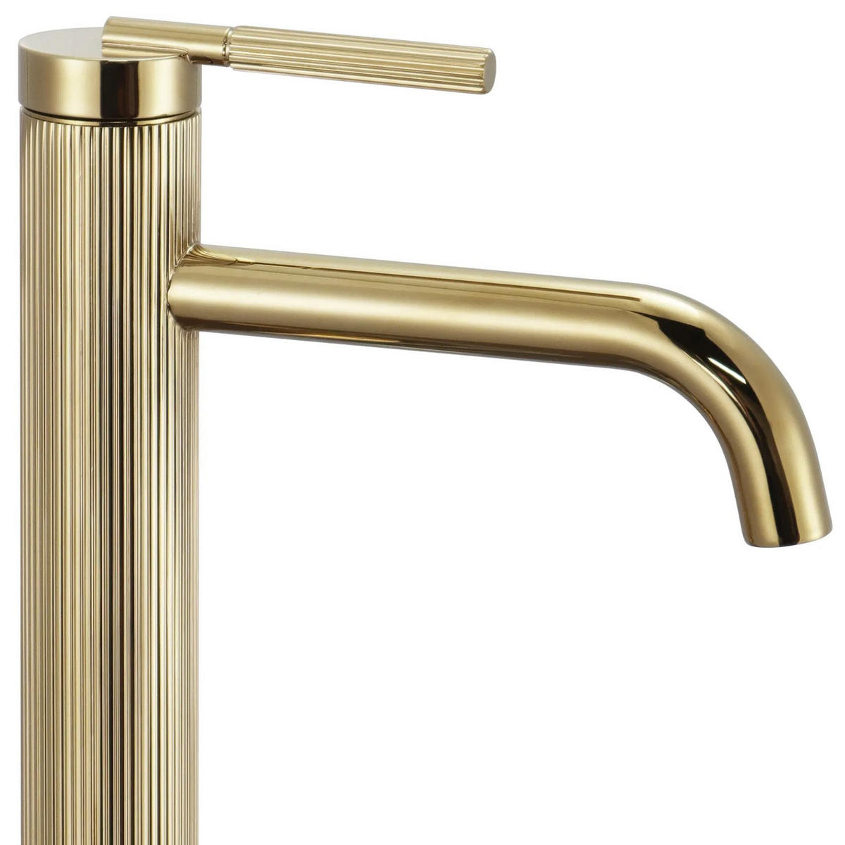 WASCHBECKENARMATUR Rea Argon Gold High - Goldfarben, Metall (5/29.5/14.5cm) - REA