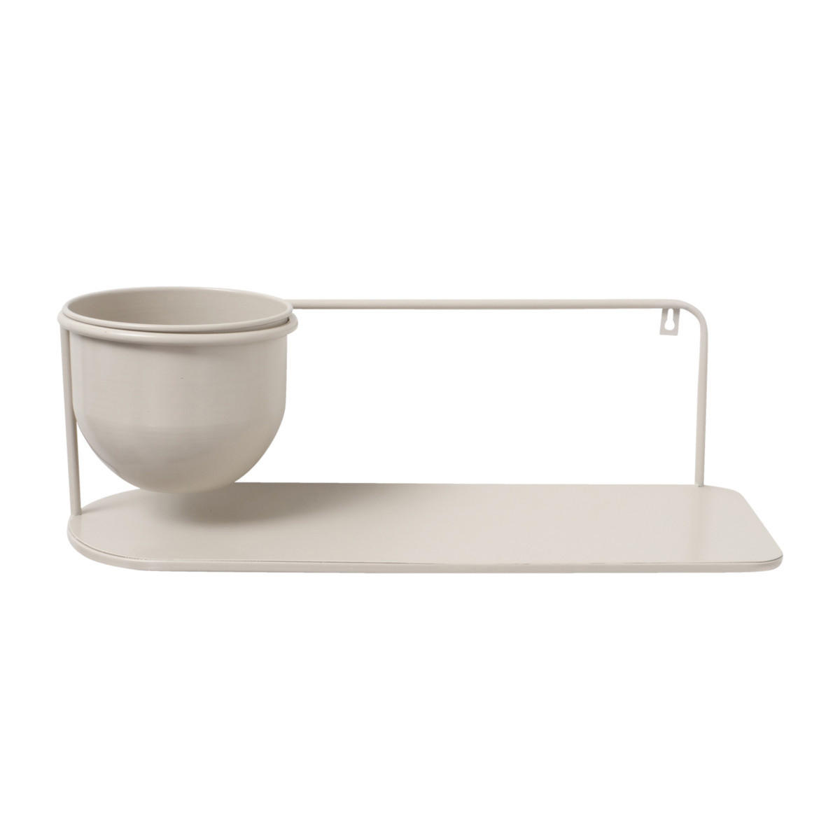 METALLREGAL Pluto 55/18 cm - Beige, Metall (18/18/55cm) - Boltze Home