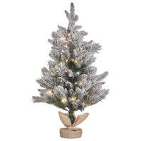 WEIHNACHTSBAUM 90 cm Grün Maligne - Grün, Kunststoff (90cm) - Beliani