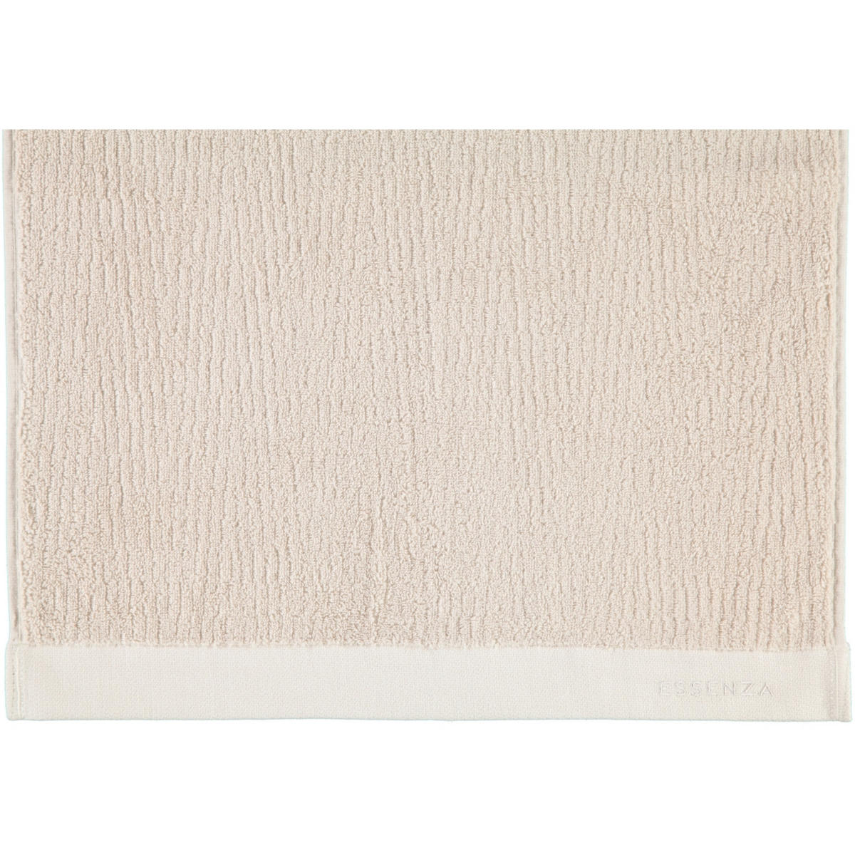 HANDTÜCHER CONNECT ORGANIC LINES NATURAL - Beige, Textil (50/100cm) - Essenza