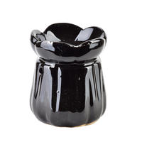 DUFTLAMPE Basic Schwarz 6.5/6.5/7.5 cm Keramik - Schwarz, Keramik (7.5cm) - Mondex
