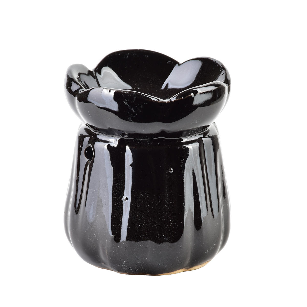 DUFTLAMPE Basic Schwarz 6.5/6.5/7.5 cm Keramik - Schwarz, Keramik (7.5cm) - Mondex
