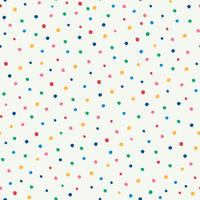 VLIESTAPETE - Konfetti Punkte Bunt - Multicolor, Papier/Kunststoff (52/1000cm) - Joules