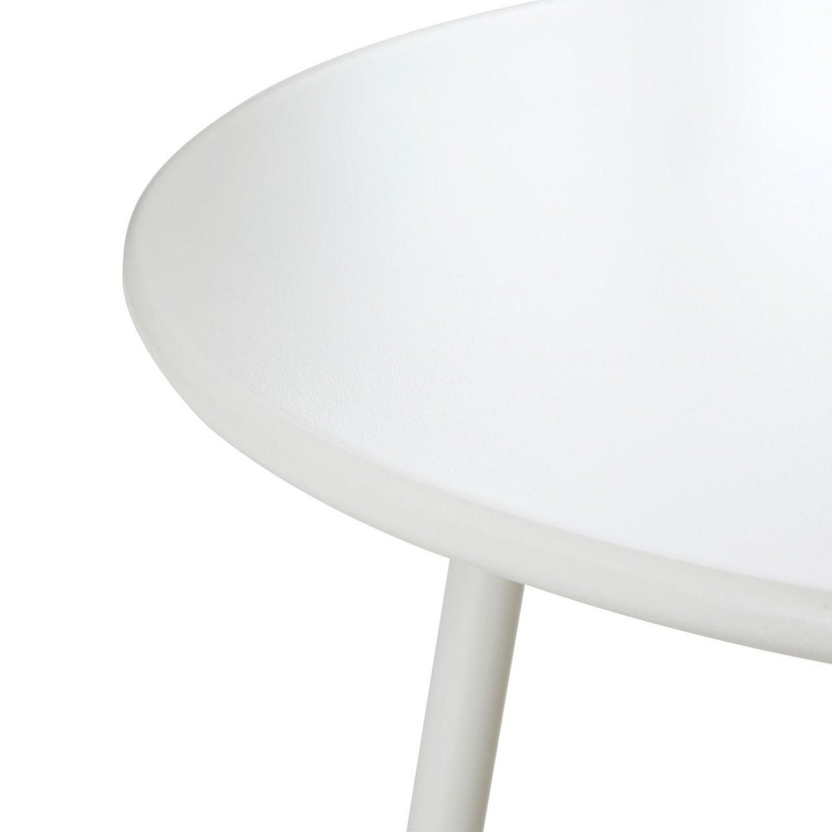 GARTENLOUNGE MYKONOS - Weiß/Grau, Metall - IDIMEX