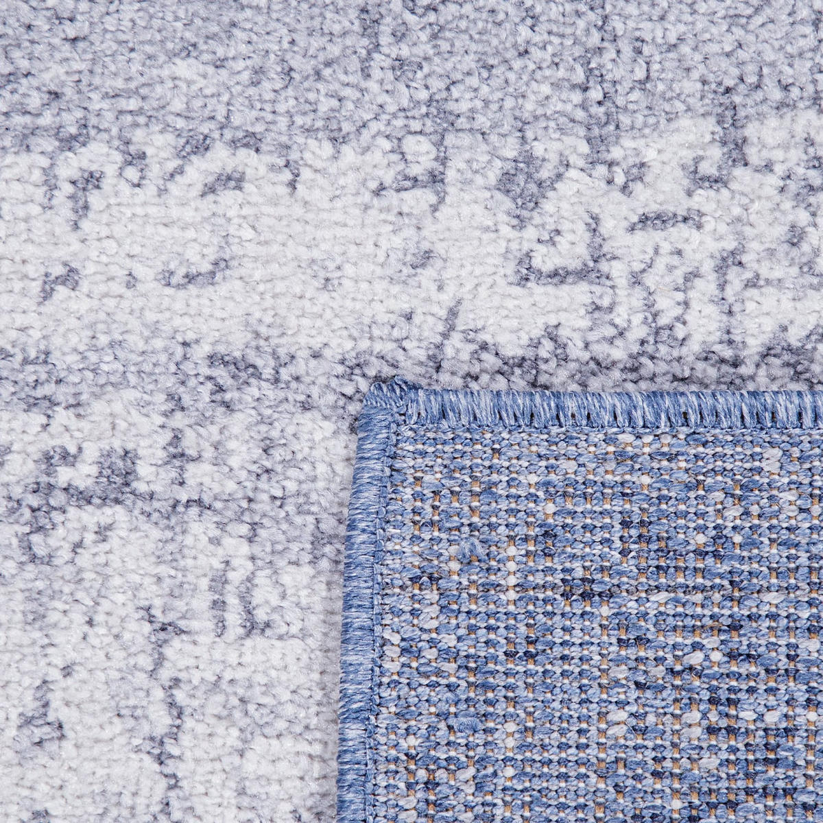 KURZFLORTEPPICH 160/220 cm Catania 842 - Blau, Kunststoff (160/220cm) - Paco Home