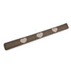 ZUGLUFTSTOPPER Tuuli HR 8x120cm Braun - Hellbraun/Braun, Textil (8/120cm) - Beautissu 