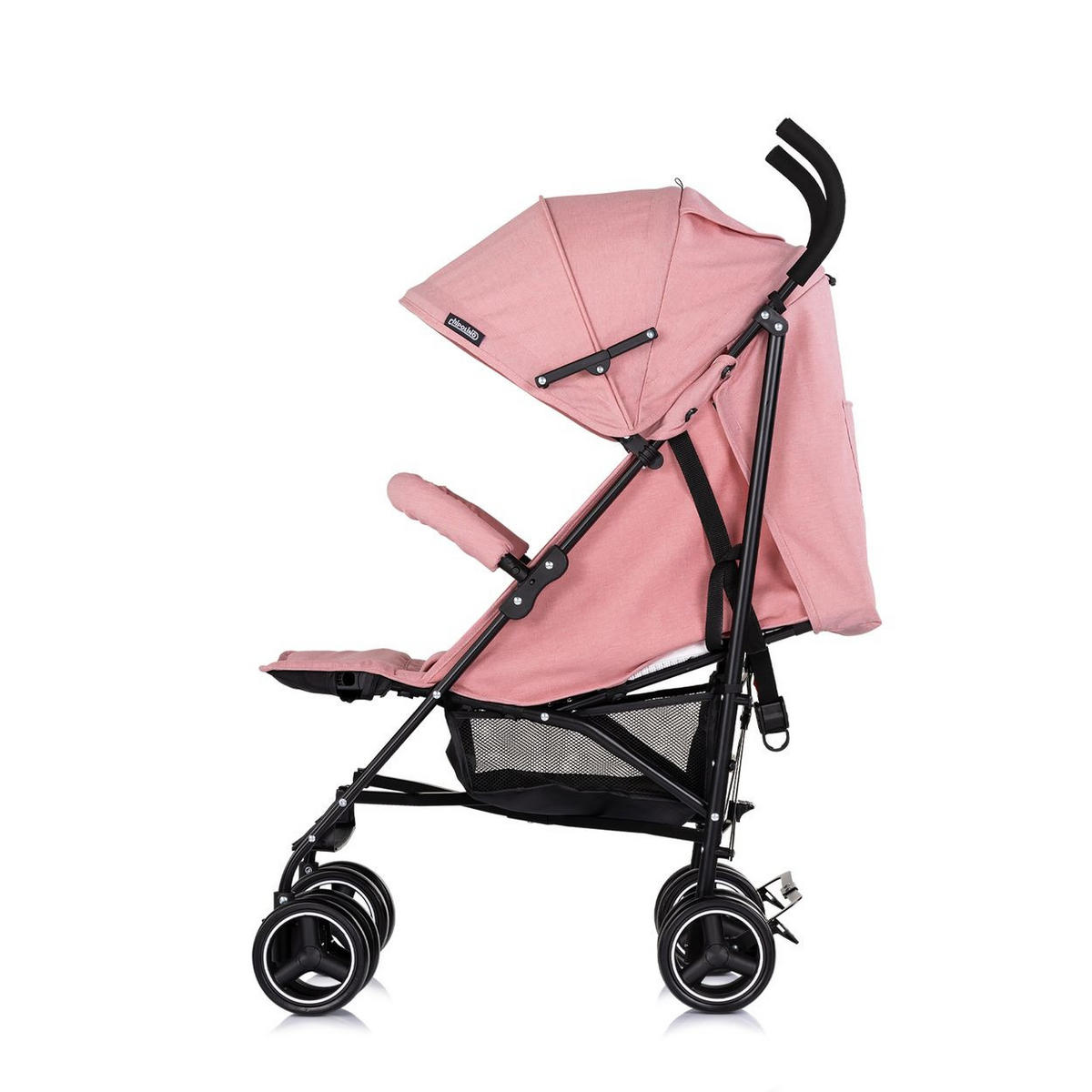 BUGGY Milano pink Buggy bis 22 kg, Rückenlehne verstellbar, faltbar - Pink, Metall (60/49/105cm) - Chipolino