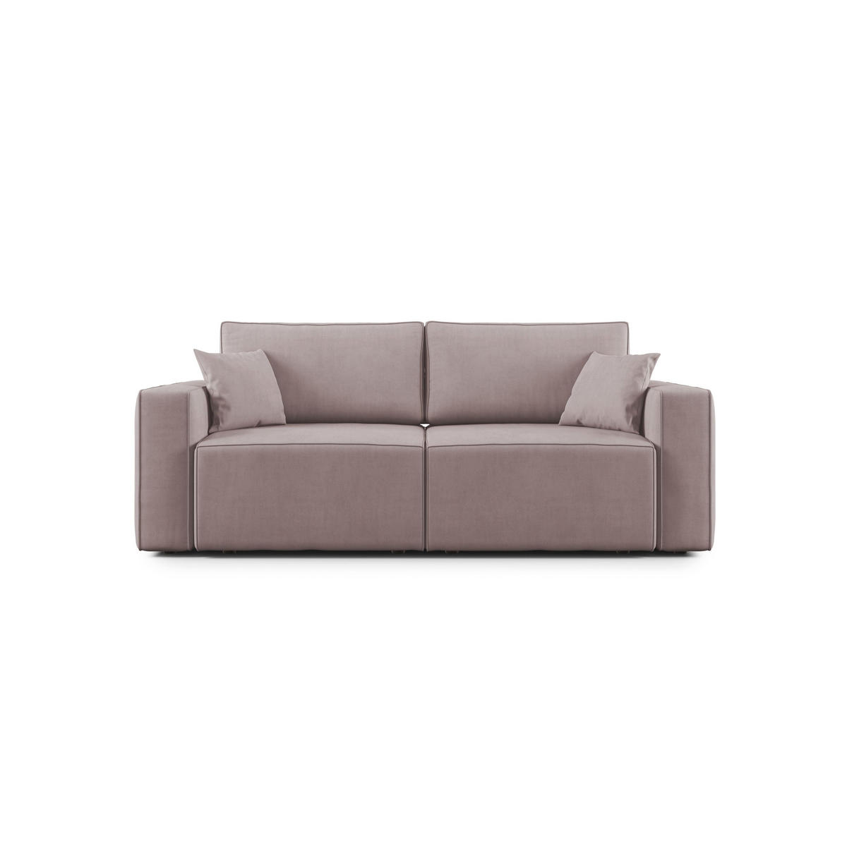 LINEARSOFA Morfeo - Rosa, Textil (215/86/99cm) - Divani.store