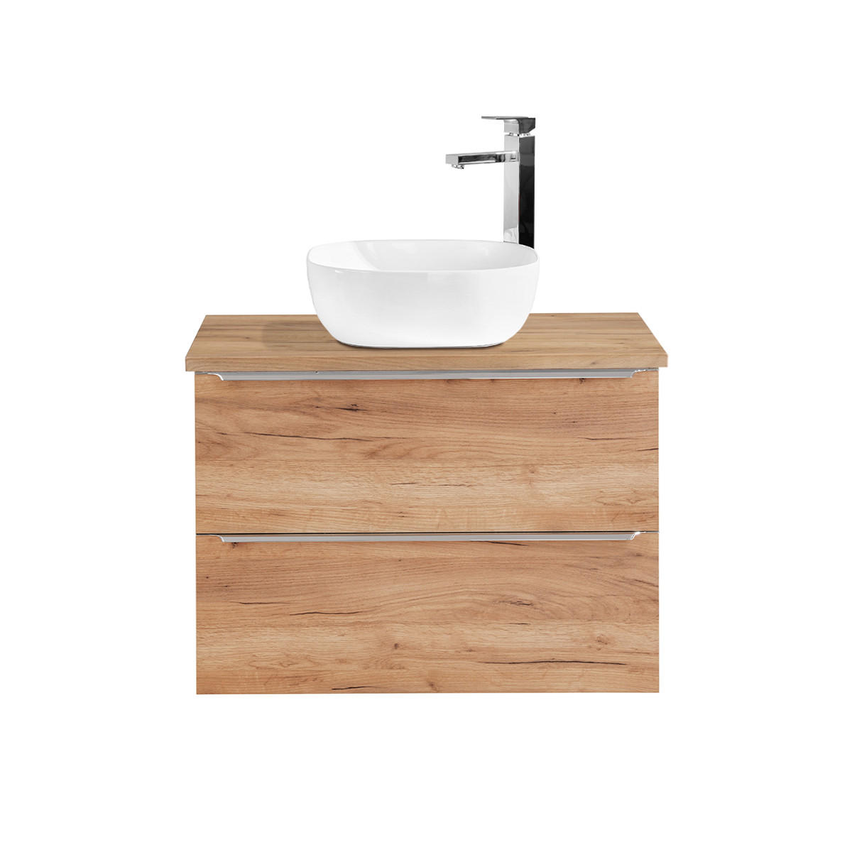 WASCHTISCH 80.4cm April Holz - Braun, Holzwerkstoff (80.4/59/46cm) - Petits-meubles
