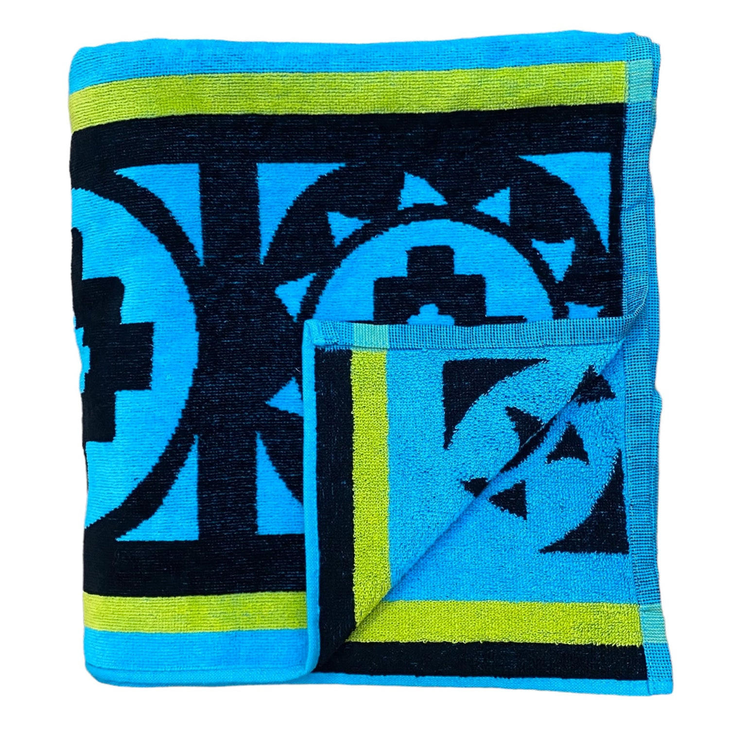 Thumbnail - LE Comptoir DE LA Plage Strandtuch, Blau, Textil, Rechteckig, 140x180 cm, Badtextilien, Strandtücher