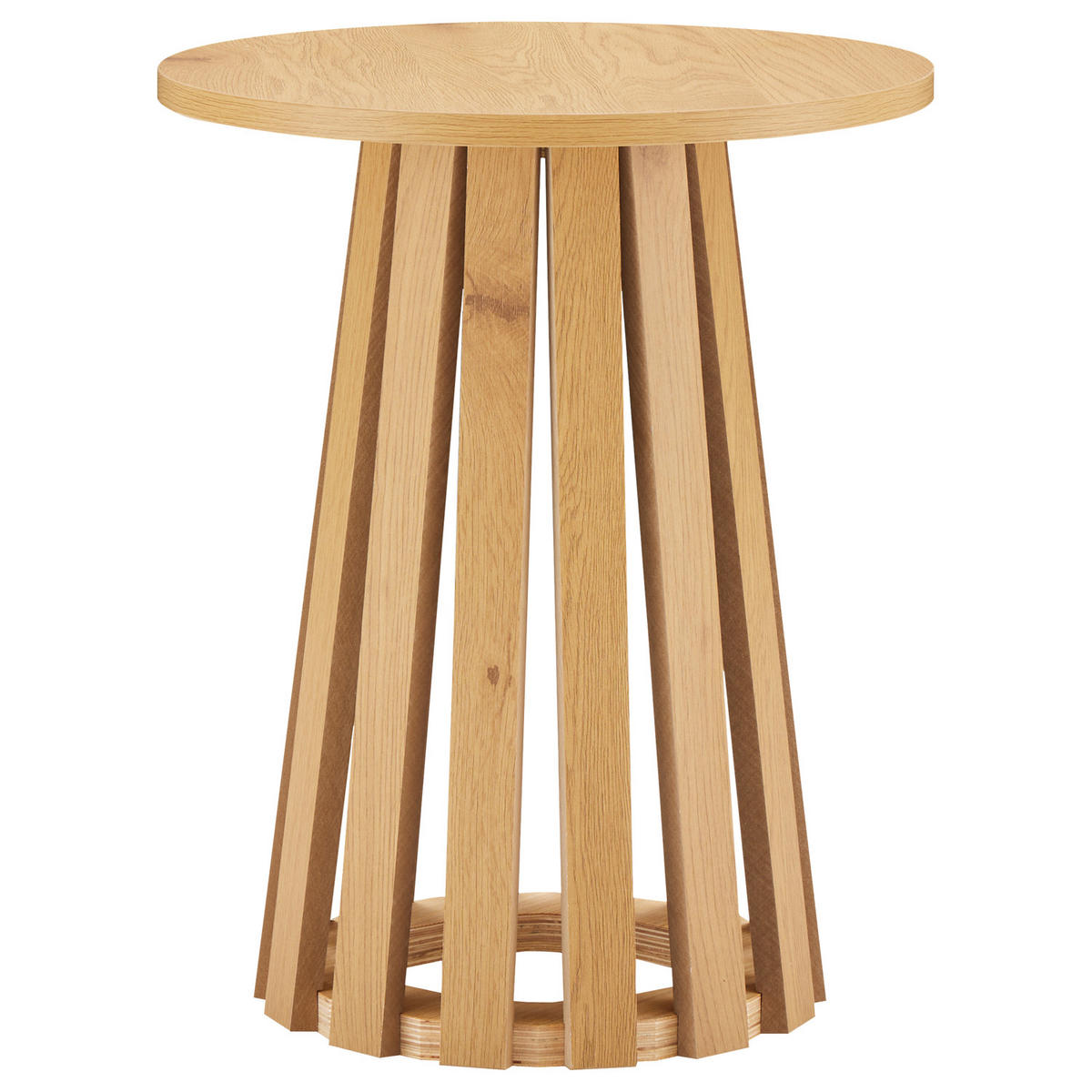 BEISTELLTISCH Liv - Braun, Holzwerkstoff (45/45/55cm) - Happy Garden