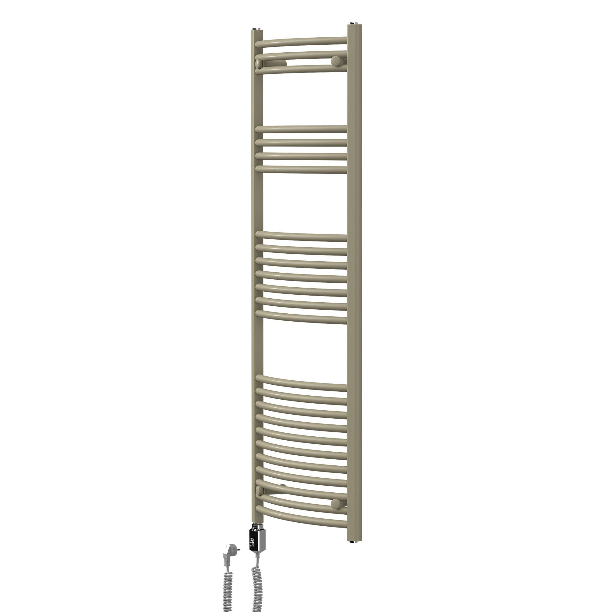 LuxeBath Handtuchheizkörper Beige 50x150x3 cm