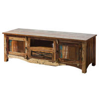 TV-BOARD Altholz 150x50x50 mehrfarbig lackiert NATURE OF SPIRIT #135 - Multicolor, Holz (50/50/150cm) - Massivmoebel24
