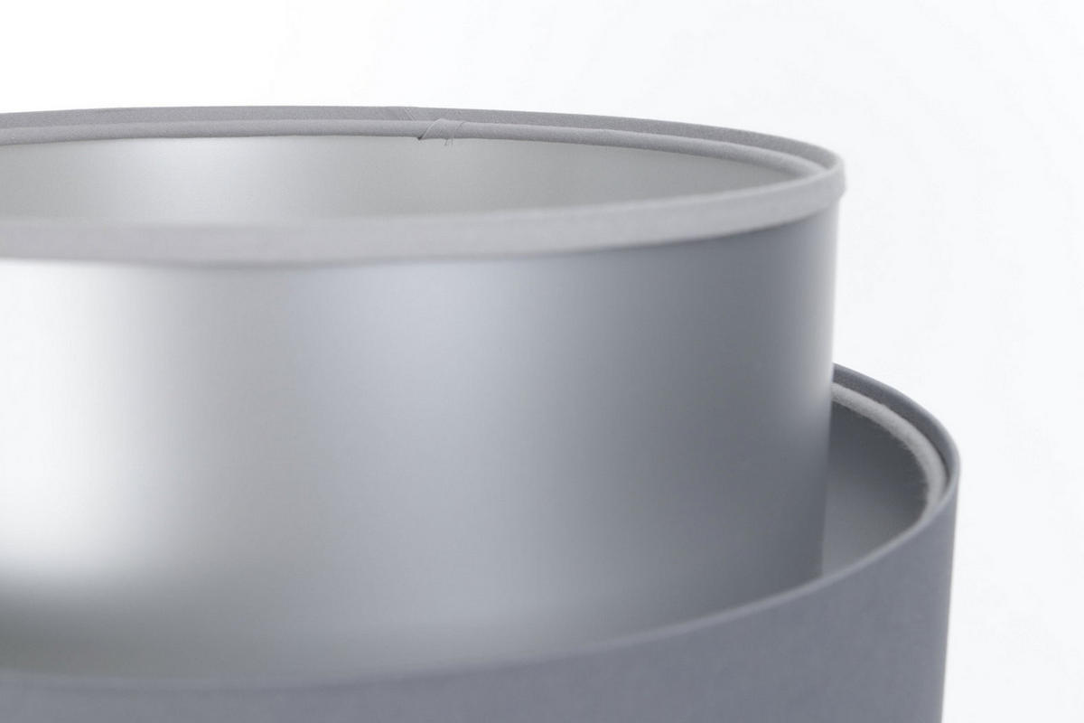 TISCHLAMPE Grau 30/45 cm - Weiß, Kunststoff (30/0.7/45cm) - ONZENO