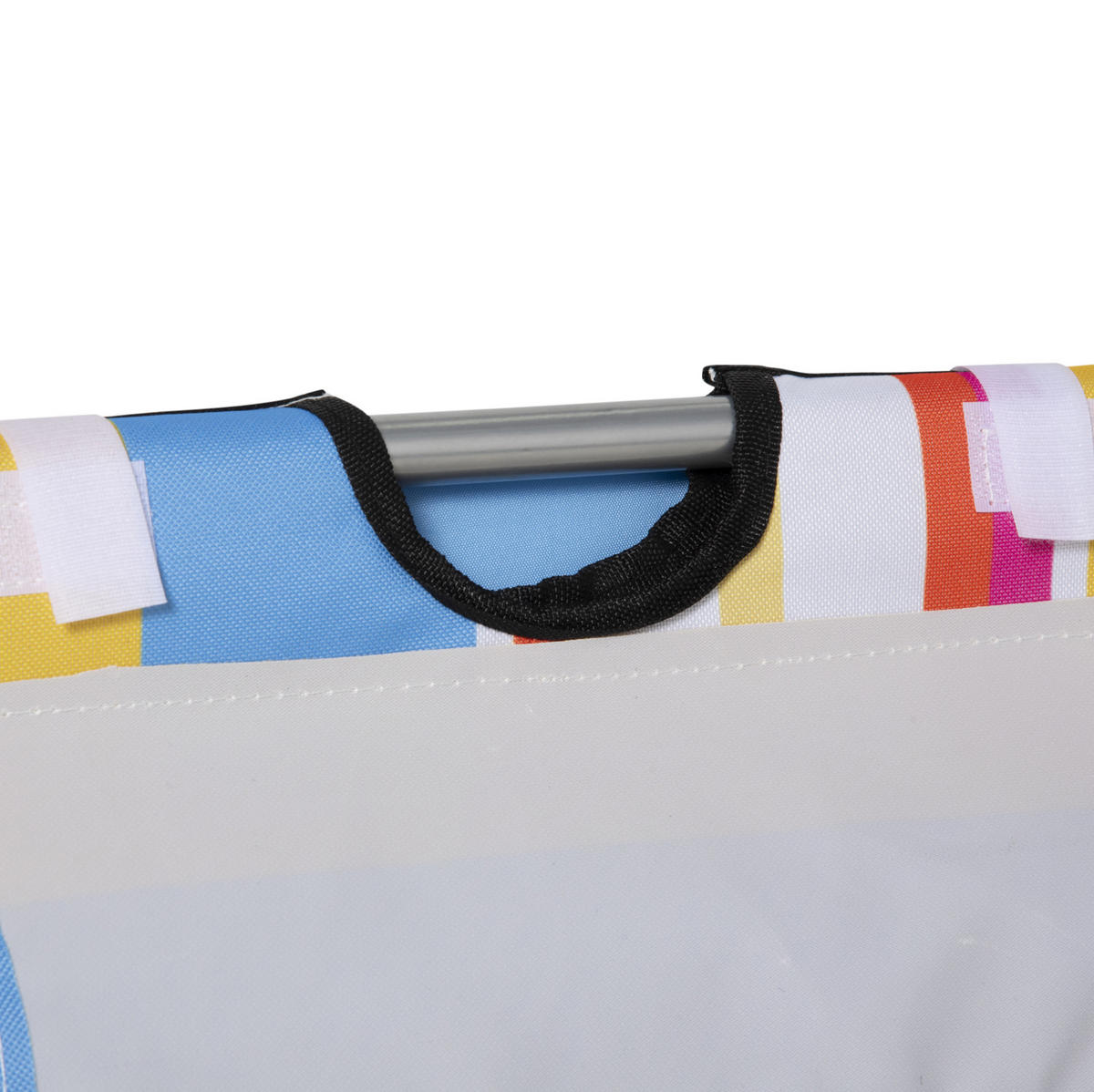 LIEGENAUFLAGE 2er-Set aus Polyester 124x53x4 cm Multicolor mit verstellbarer Rückenlehne - Multicolor, Textil (53/4/124cm) - Modfu