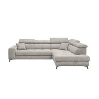 ECKSOFA mit elektrischer Wallaway-Funktion und vielseitigen Anpassungsmöglichkeiten - Beige, Textil (198/282cm) - ed exciting design