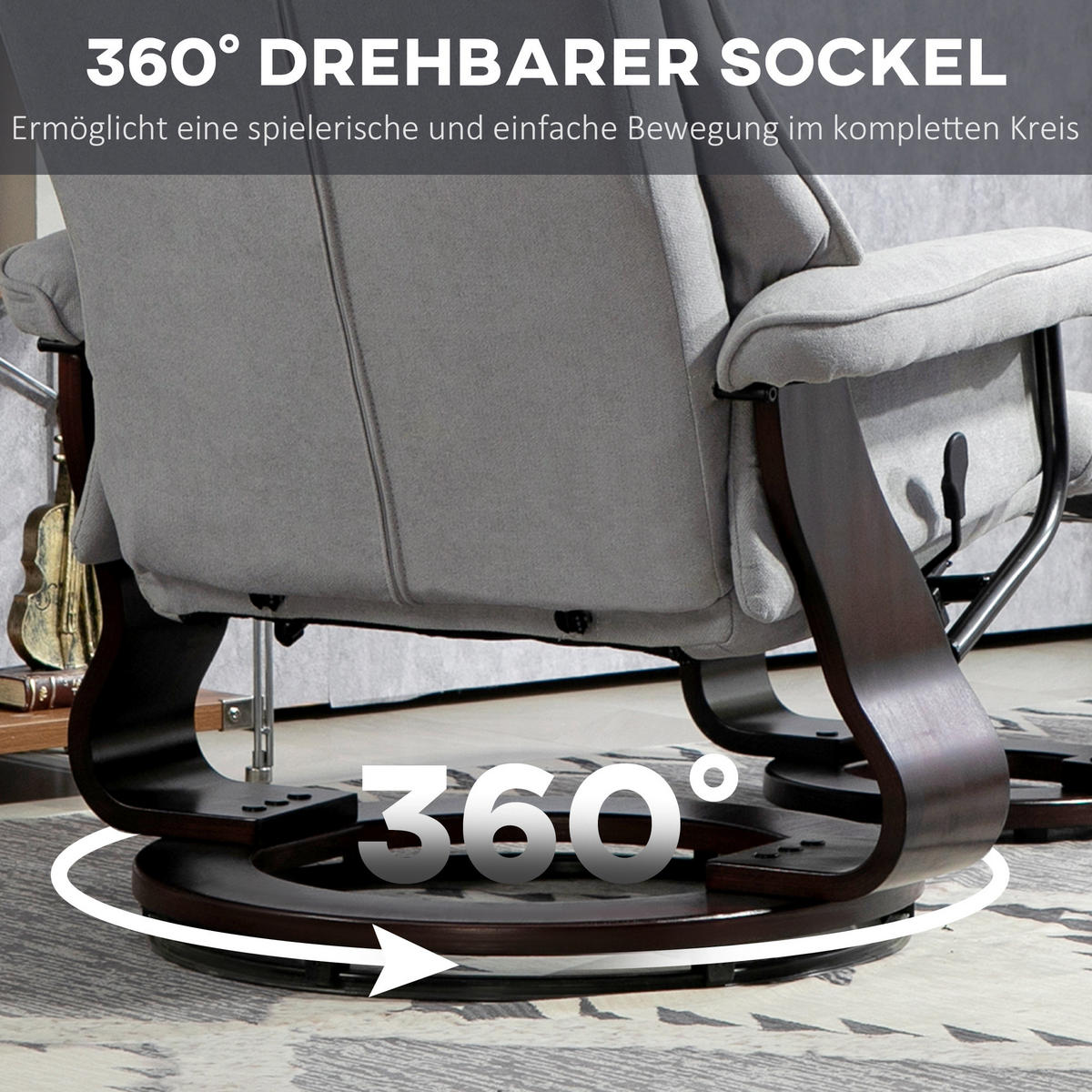 SESSEL Grau 81.0/87.0/113.0cm - Grau, Textil (87/113/81cm)