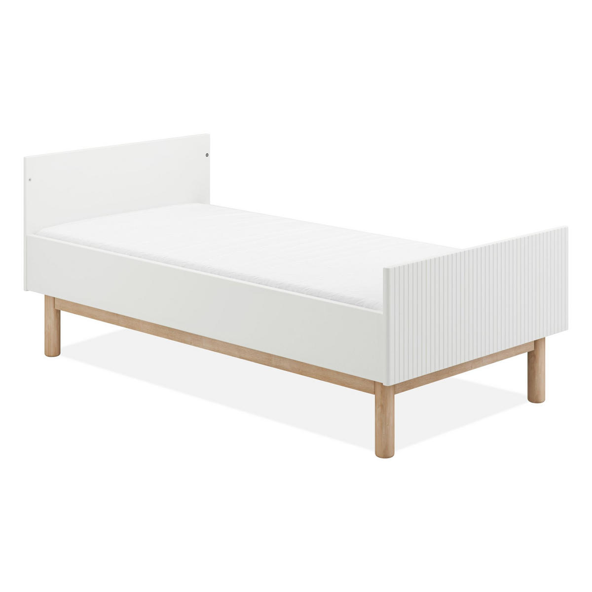 GITTERBETT LOTTI - Beige, Holz (144/88/76cm) - KONSIMO®