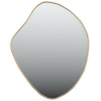 WANDSPIEGEL Golden 60/50 Cm - Goldfarben, Glas (50/60/60cm) - vidaXL