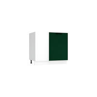 ECKUNTERSCHRANK DNP P/L - Morvex - Praktische Ecklösung - Dunkelgrün, Holz/Metall (90/82/52.4cm) - ROYAL24_MARKT