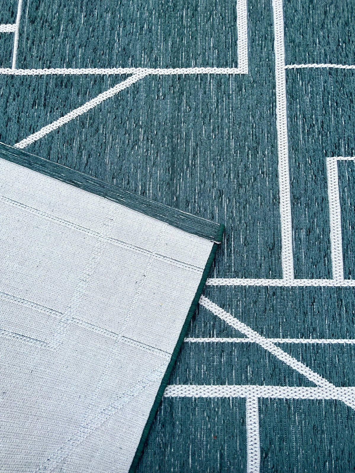 TEPPICH für Innen und Außen grün - Grün, Textil (160/230cm) - AFK Living