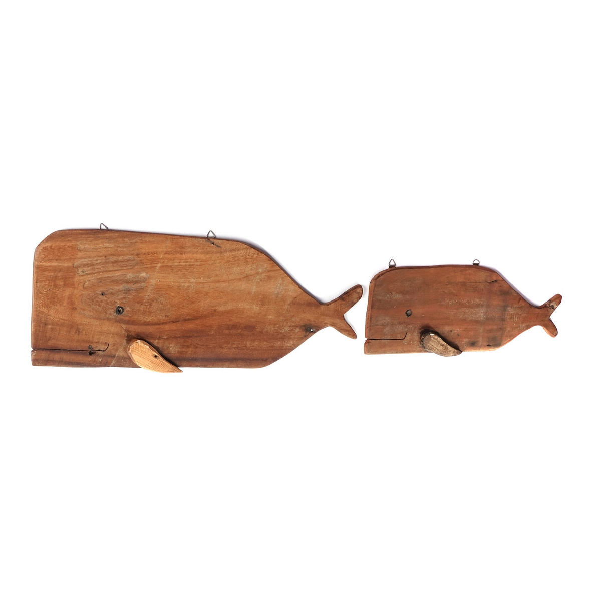 WANDDEKO Wal Jona 35 Massivholz naturfarben - Naturfarben, Holz (35/15.5/1.2cm) - CREEDWOOD