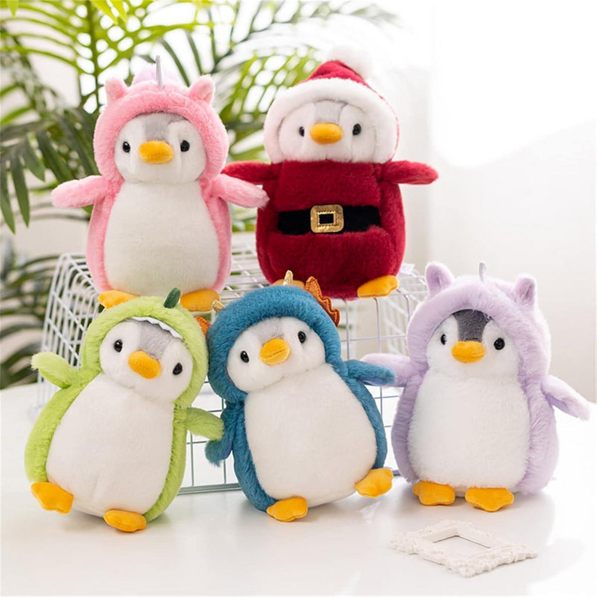 STOFFTIER Pinguin 20 cm Hellrosa - Rosa, Textil (10/20cm)