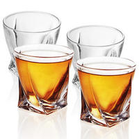 WHISKY GLAS Set (4-tlg.) - Transparent, Glas (0.3L) - Intirilife