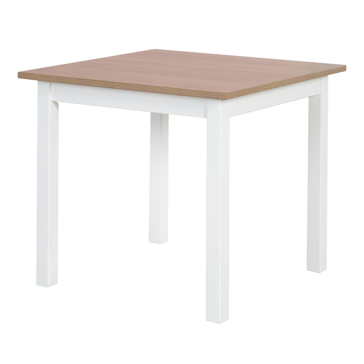 KINDERSITZGRUPPE Woody - Weiß/Sonoma Eiche, Holzwerkstoff (56/49/56cm) - Roba