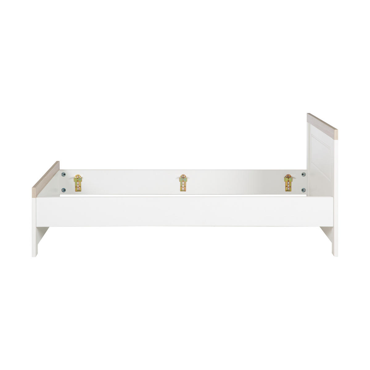 JUGENDBETT Felicia 90x200 cm - Weiß, Holzwerkstoff (90/200cm) - Roba